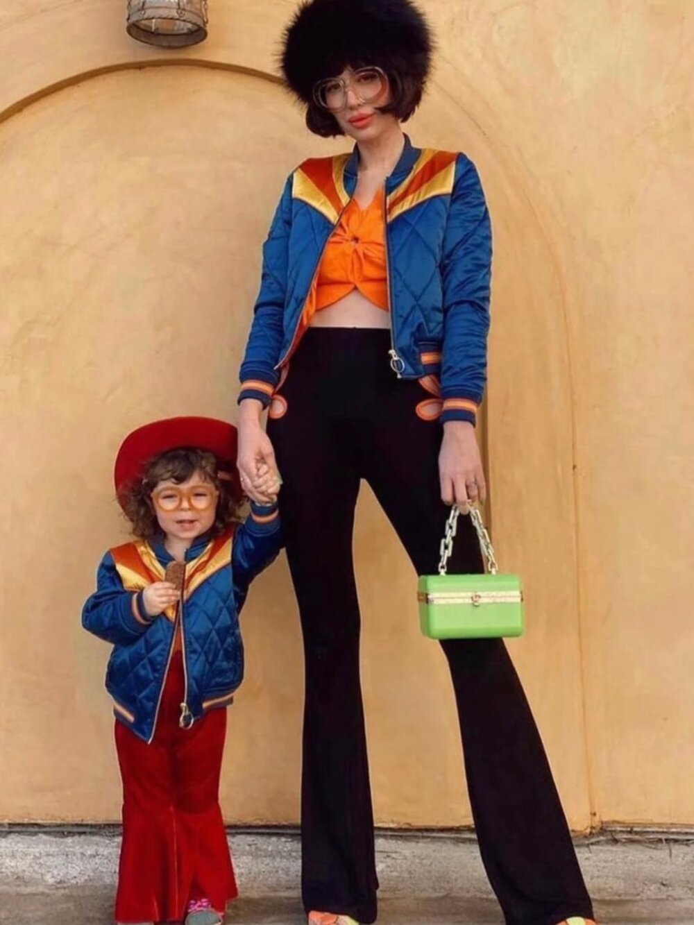 Classic Rock Couture Original Blue Rising Sun Jacket - Picture 6 of 7